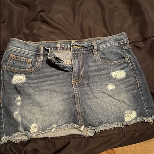 Old Navy Jean Skirt
